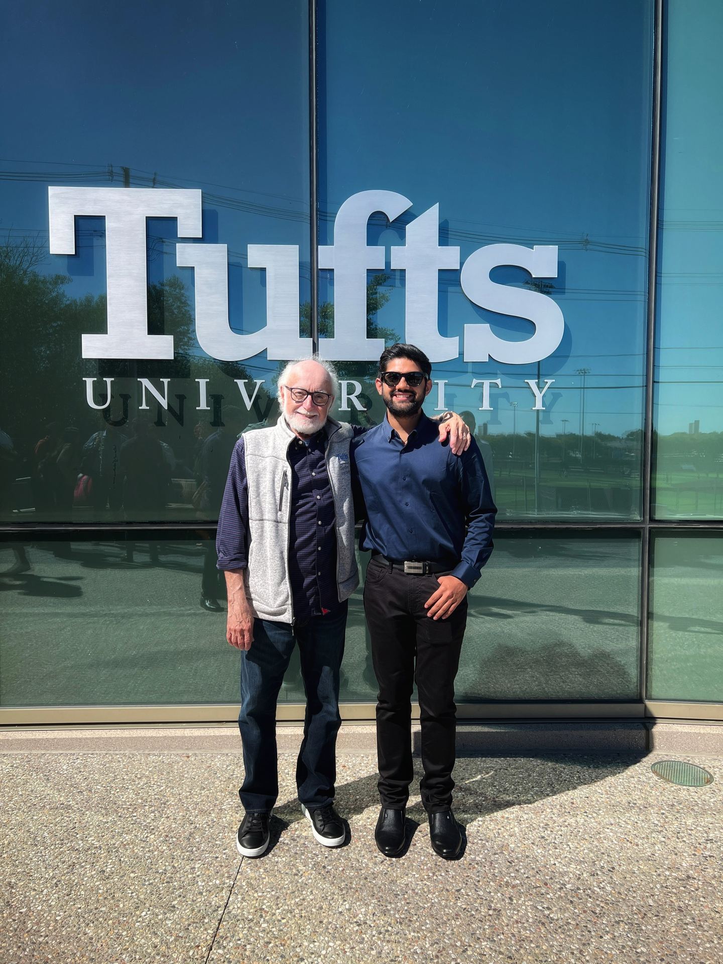 With Dr. Samuel H Liggero - VP, Polaroid!